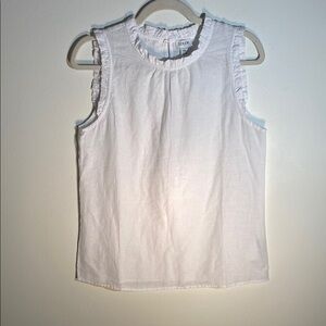 J.Crew‎ NWOT White Sleeveless Top